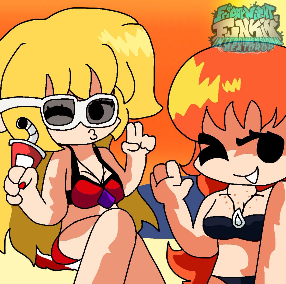 A great piece by @Demon666Slayer 
#FNF #fridaynightfunkin #fridaynightfunkinmod