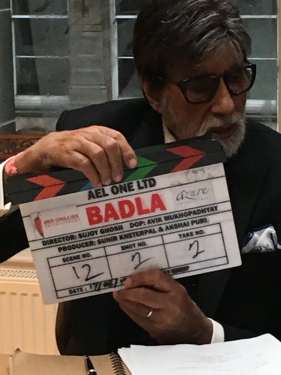 happy birthday #BADLA
thank you to all of you for giving our film so much love.. we love you too ❤️