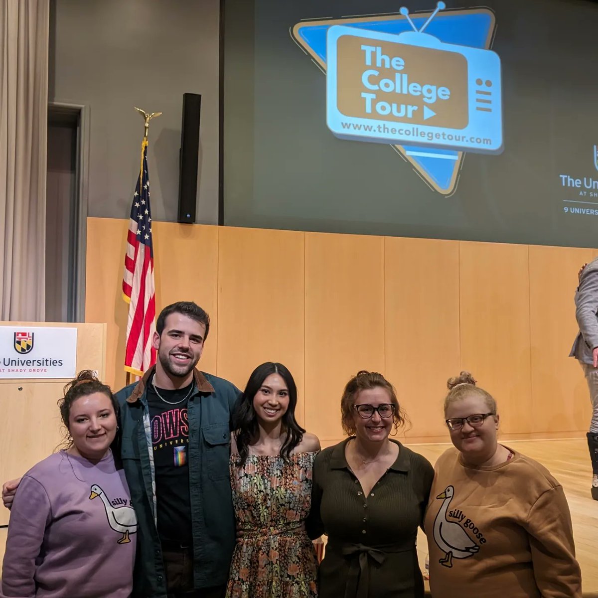 We are so proud of our EESE Class of 2024 education student, Chrystal Truong for sharing her personal story and representing @TowsonU @TowsonCOE at The Universities at Shady Grove on The College Tour! Our episode will air shortly on Amazon Prime and Tubi - stay tuned!