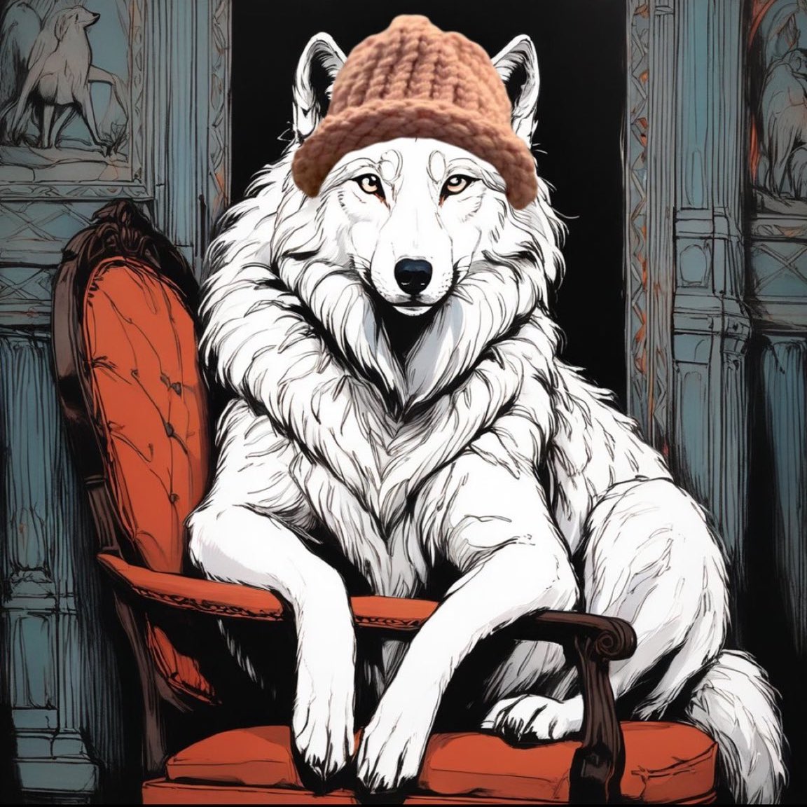 gm 

just checked

he still has a hat