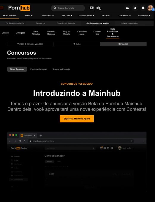 @PornhubHelp I can't write to the contest anymore, has anyone changed everything to help me, I don't<a class="tags" href="/tag/pornhubhelp">@pornhubhelp</a>