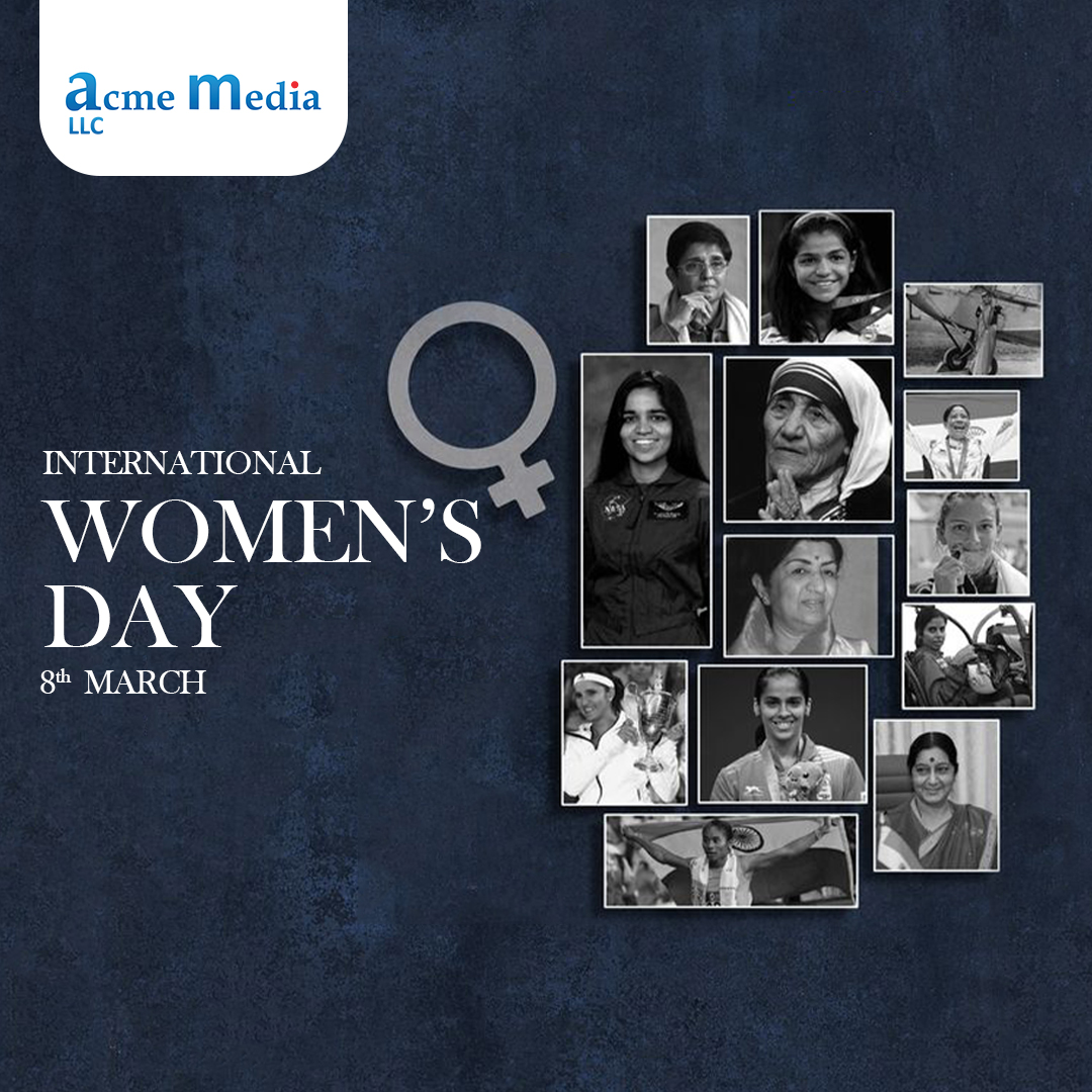 acmemediallc's tweet photo. Happy International Women's Day to all the incredible women worldwide! Acme Media LLC sends warm wishes, celebrating your strength, achievements, and positive impact on our shared global journey!

#acmemedia #acmemediallc #Womenday #8thMarch  
 #genderequality #celebratewomen https://t.co/eDLm3G2tZE