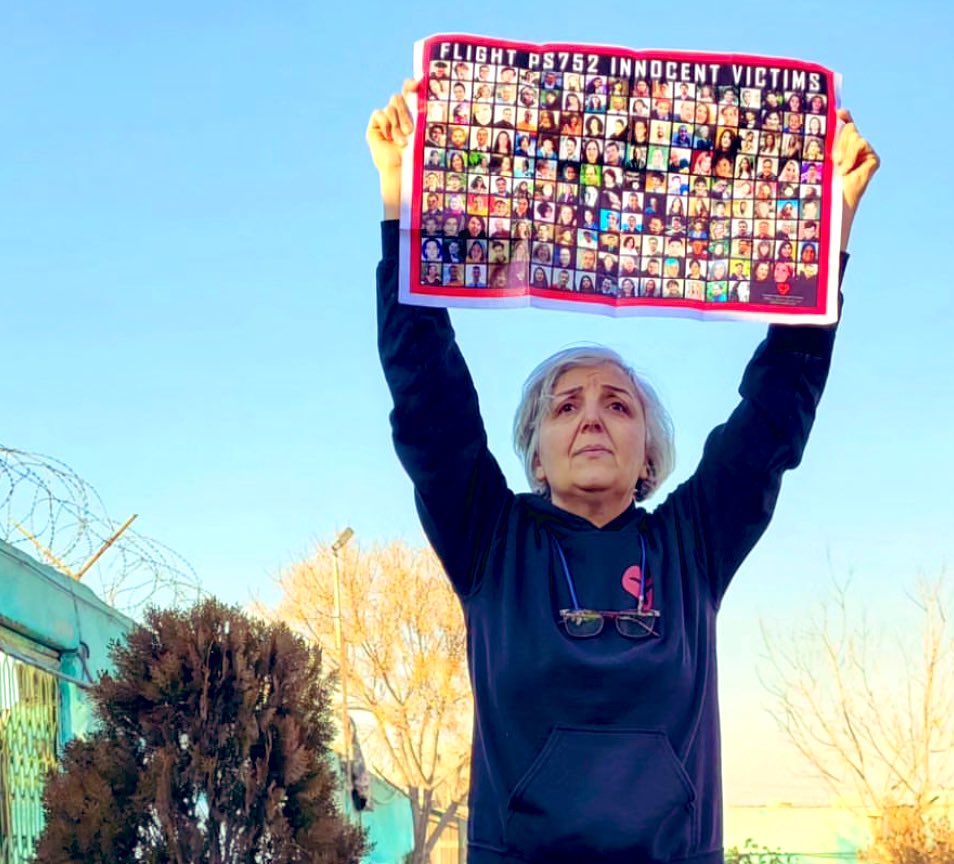 AminehAghabali's tweet photo. On this special day, I celebrate the resilience and strength of the most influential woman in my life—my mother. 

She stands strong, courageously fighting for justice for his son #Iman_Aghabali and fighting the culture that still undermines women.
#InternationalWomenDay 
#ps752 https://t.co/IwrR90v09M