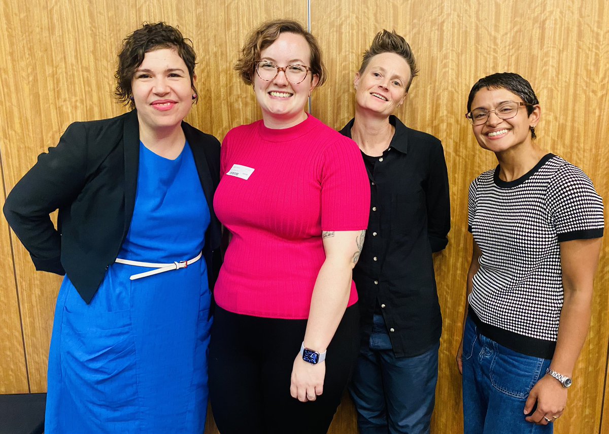 Happy #InternationalWomensDay! Such a joy to co-lead today’s workshop on strategies to support optimal palliative care for adolescents+young adults w these brilliant women: Dr Holly Evans, Dr Toni Lindsay, Dr Amanda Fernando💪🏼 #AYACSM #PedPC #IWD2024 @AnthonyHerbert9 @CanteenAus