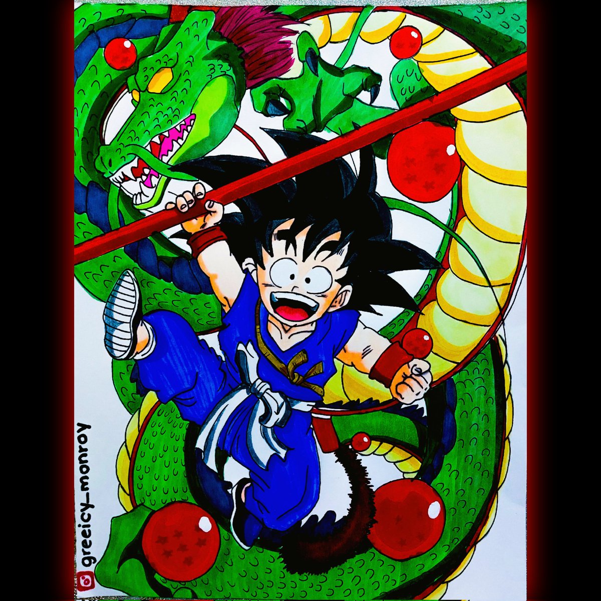 La infancia de muchos, gracias por tanto Akira Toriyama nos deja un legado enorme. Dragón ball 🐉🐲
Goku. Apenas con 11 años me hizo feliz conocer este anime.