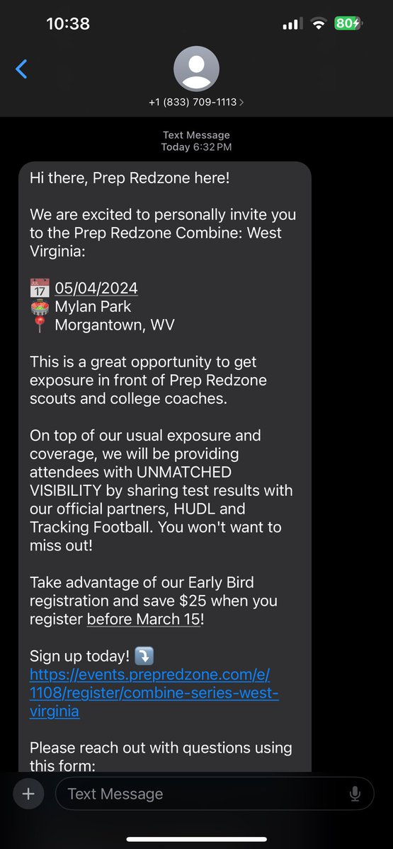 Thank you @PrepRedzoneWV for the invite!!!