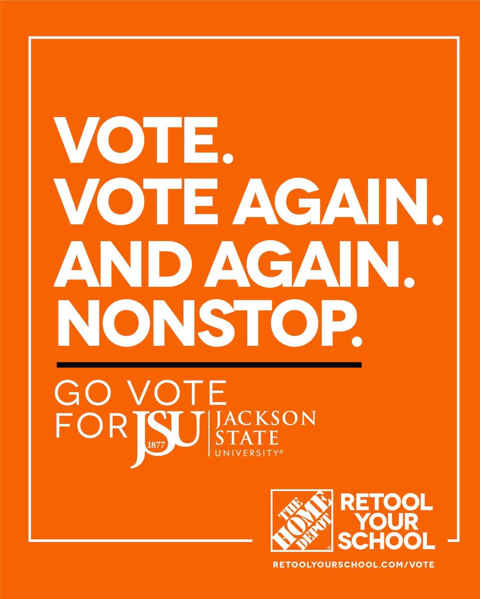 ChelleBSongBird's tweet photo. TIGER NATION: Itβs your @JacksonStateUπ #GameDay Experience Host checking in reminding U to Retool Your School! Join me & the JSU RYS Ambassadors & VOTE NONSTOP for JSU on https://t.co/EO2mEWrWGj! We need that #1 spot & $150K! #UnlimitedVoting
Follow @rysjackson on IG! https://t.co/2i0fpa7O2s
