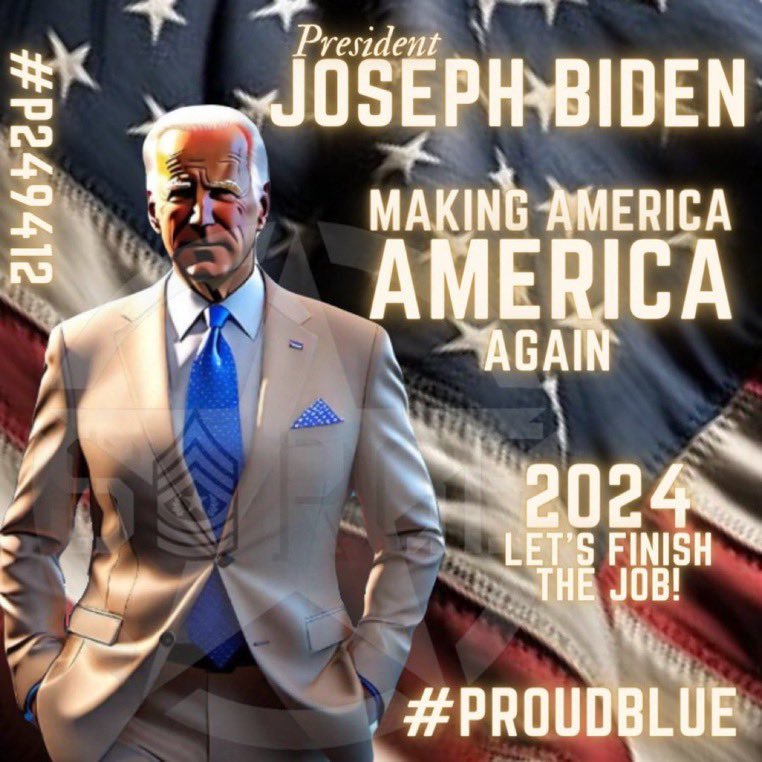 koolkaryn's tweet photo. #StateOfTheUnion
Dark Brandon is My President! 
#SOTU2024 
#FourMoreYears https://t.co/QDDJGbqgln