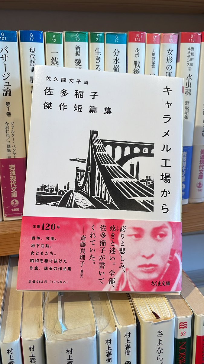 ちくま文庫の新刊、佐多稲子傑作短篇集が素晴らしい。「水」が入って