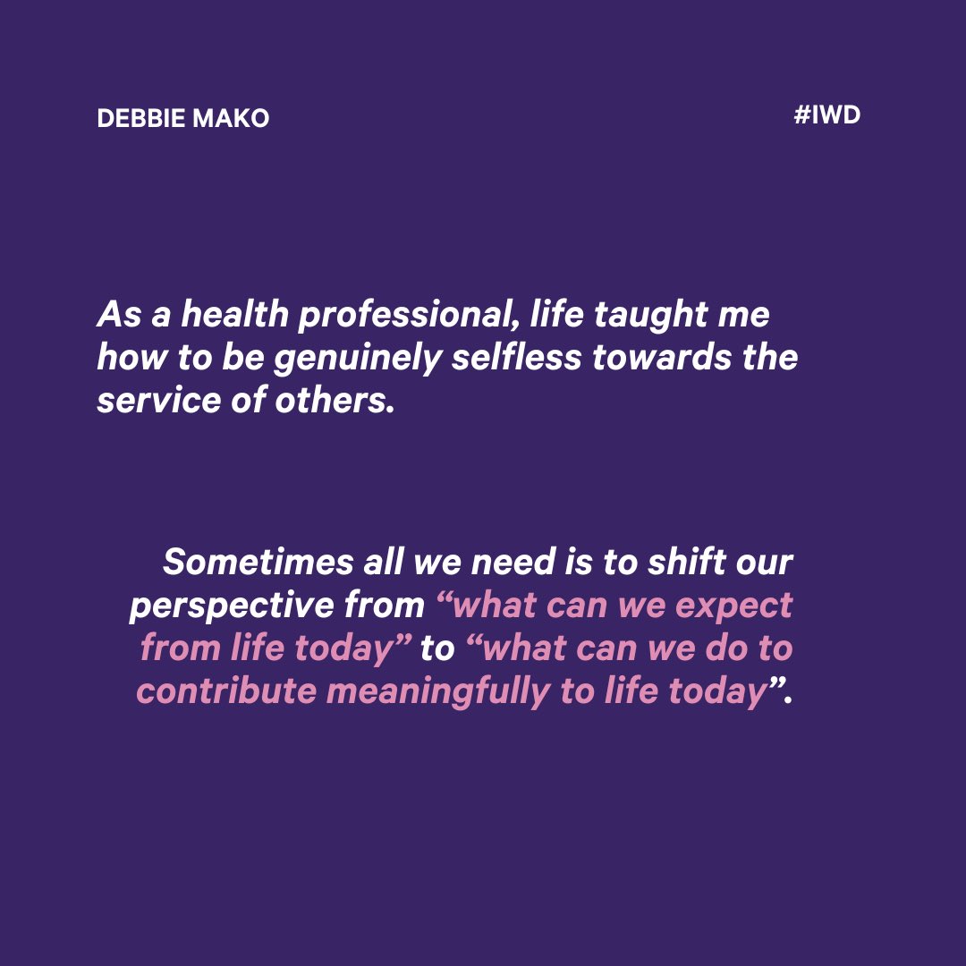 PMA Member and physiotherapist, Debbie Mako, hails from Papua New Guinea and this year for #IWD2024 she reflects on her role in the healthcare industry and emphasizes the importance. Read more here - pmagroup.org.nz/updates/intern…