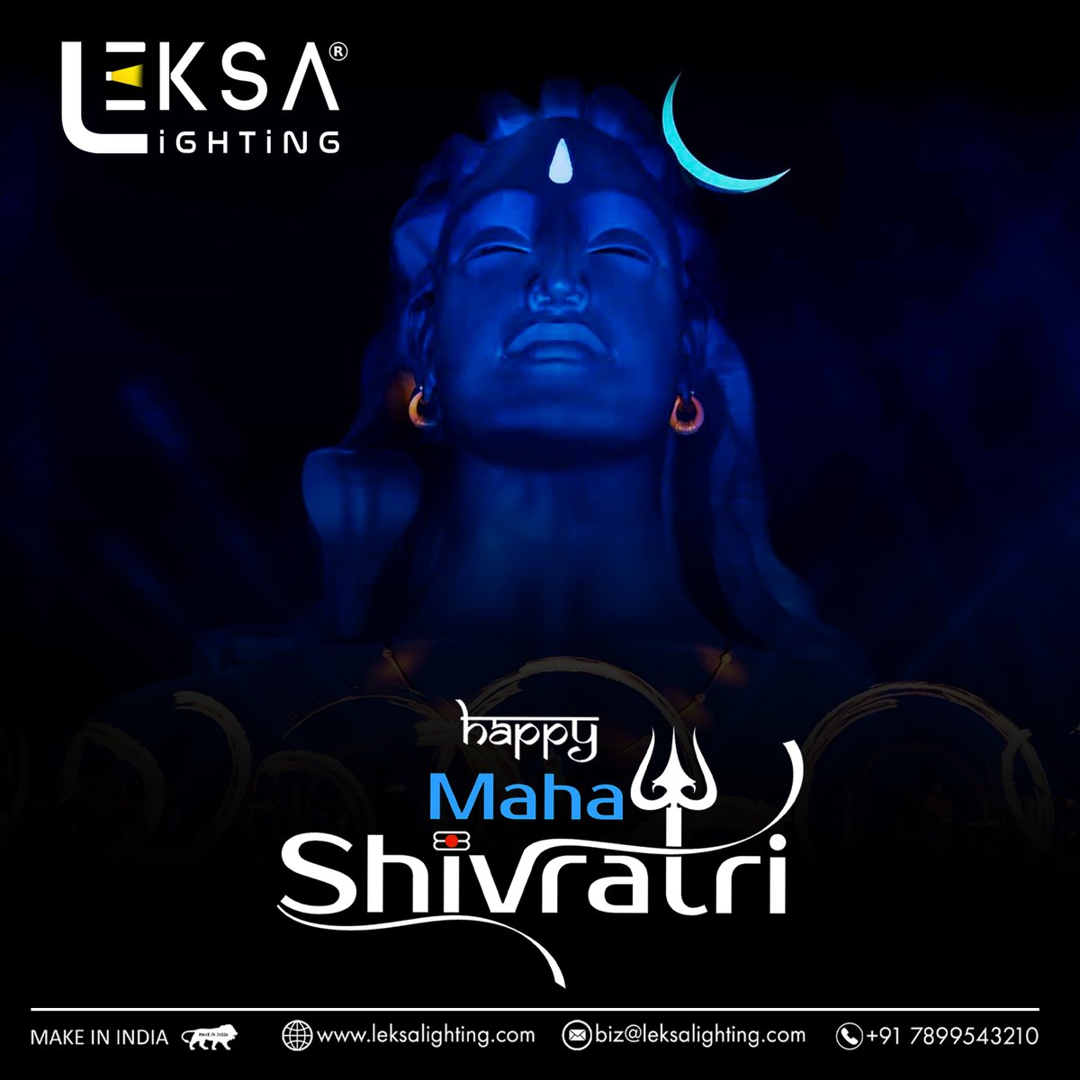leksalighting's tweet photo. Happy Maha Shivratri..
.
.
.
.
#leksa #lighting #technologies #leksalighting #mahashivratri #festival #shiv #corporate #Modi #india #lexrise https://t.co/rQBziyZ8gy