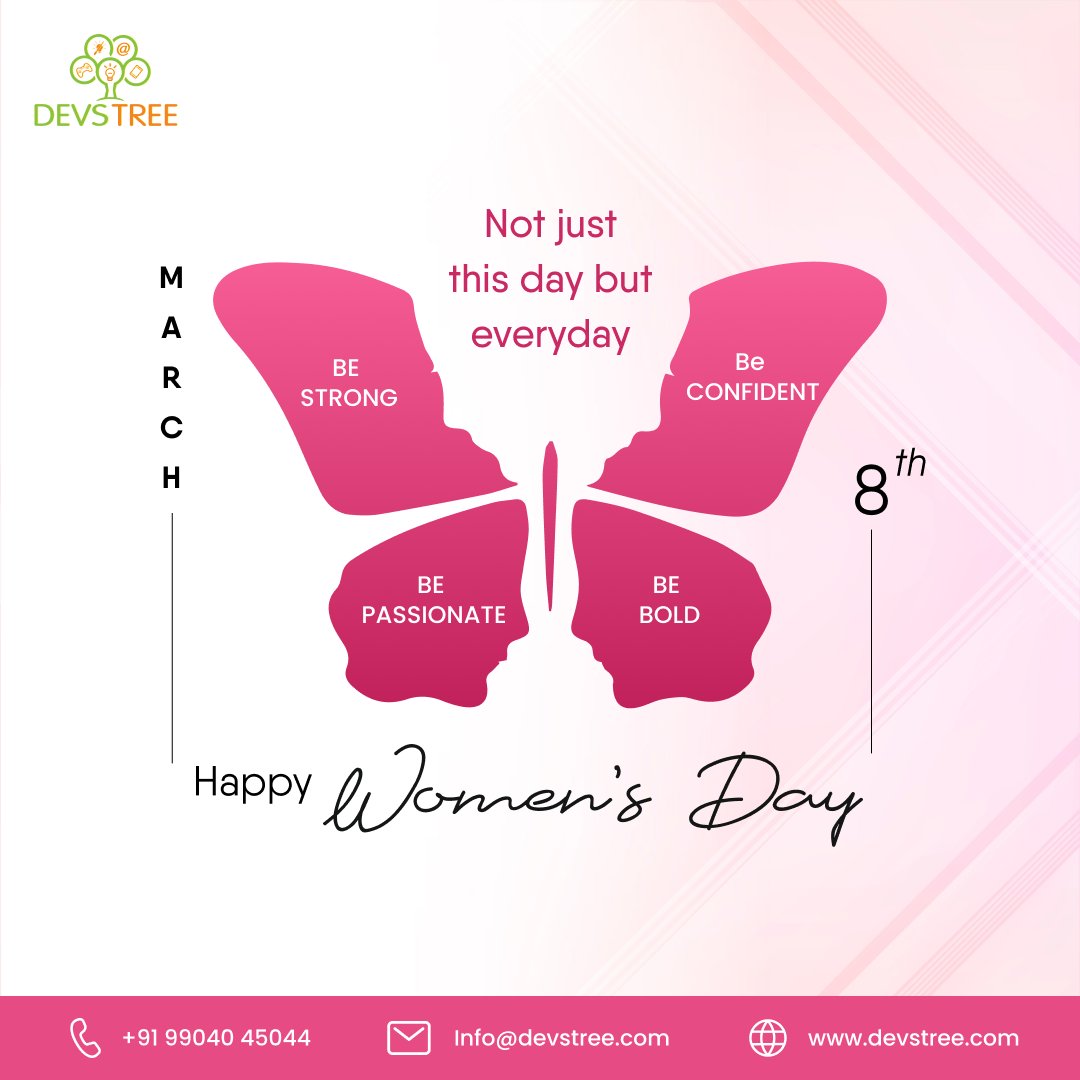 devstreeit's tweet photo. 🌟👩‍⚕️ Today and every day, let's honor the incredible women who shape our world. Wishing all the women out there a very C from Devstree IT Services. 🎉🌸💪
.
.
.
#happywomensday #happywomensday2024  #internationalwomensday #womenempowerment #itcompany #devstreeitservices #india https://t.co/tmYke6YGUo
