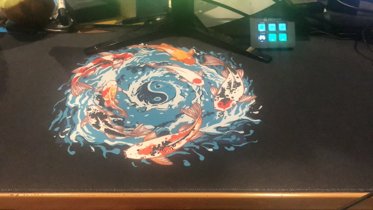 Kaijammo's tweet image. Still loving my new Koi mousepad from @quokkapads.   

In fact @quokkapads is actually celebrating there 2nd birthday and are giving away a chance to win $500 cash to anyone who orders in March!   

If you're grabbing a mousepad use code KAIJAMMO for 15% off!!  

 #Ad #Soclean