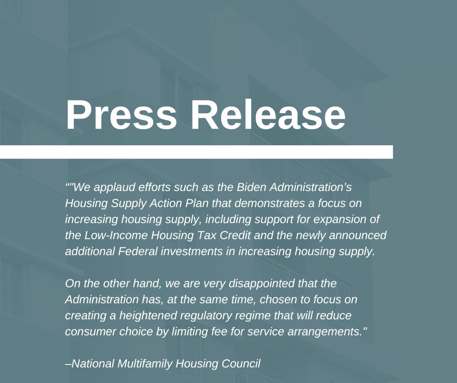 BREAKING: NMHC Responds to President Biden's State of the Union Address Read the full statement: ow.ly/p4m250QOmEa