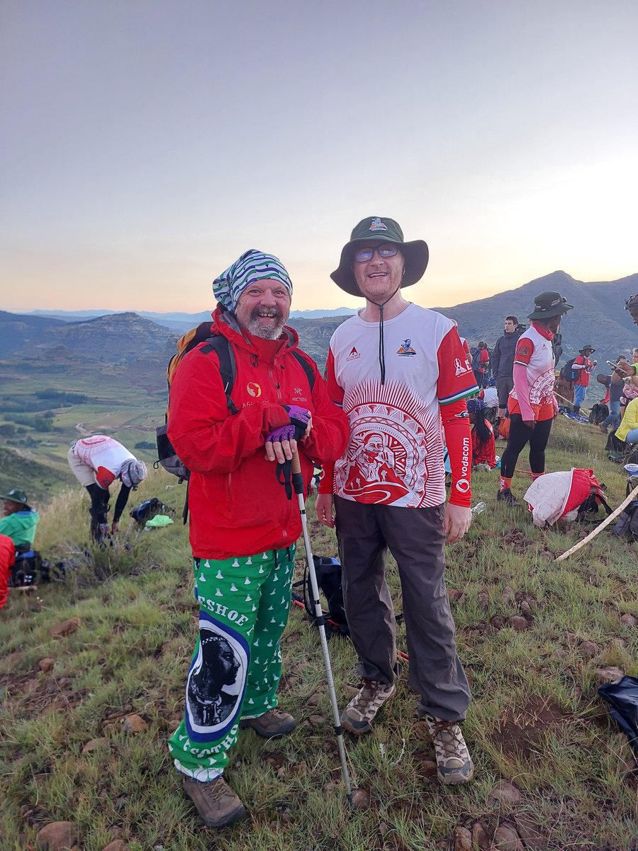 Harry MacDonald (@harrymacdonald0) on Twitter photo Ken Dunn is here on the Moshoeshoe Walk leading contingents from <a href="/africasGift/">Africa's Gift</a> and <a href="/SHULawCrim/">SHU HKC LawCrim</a>. Ken has been visiting Lesotho for 25 years and loves the country. He can often be seen in Malealea.
At 61 years old, this is Ken's first Moshoeshoe Walk as he honours #Lesotho200 Ken Dunn is here on the Moshoeshoe Walk leading contingents from <a href="/africasGift/">Africa's Gift</a> and <a href="/SHULawCrim/">SHU HKC LawCrim</a>. Ken has been visiting Lesotho for 25 years and loves the country. He can often be seen in Malealea.
At 61 years old, this is Ken's first Moshoeshoe Walk as he honours #Lesotho200