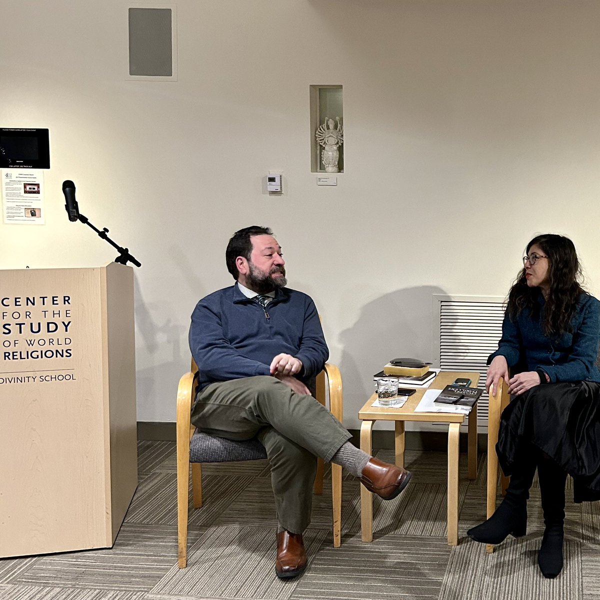 Annette Yoshiko Reed (@annetteyreed) on Twitter photo From tonight’s book launch for Gospel Thrillers <a href="/drewjakeprof/">Andrew Jacobs</a> <a href="/CambUP_Religion/">Cambridge University Press - Religion</a> at Harvard CSWR! From tonight’s book launch for Gospel Thrillers <a href="/drewjakeprof/">Andrew Jacobs</a> <a href="/CambUP_Religion/">Cambridge University Press - Religion</a> at Harvard CSWR!