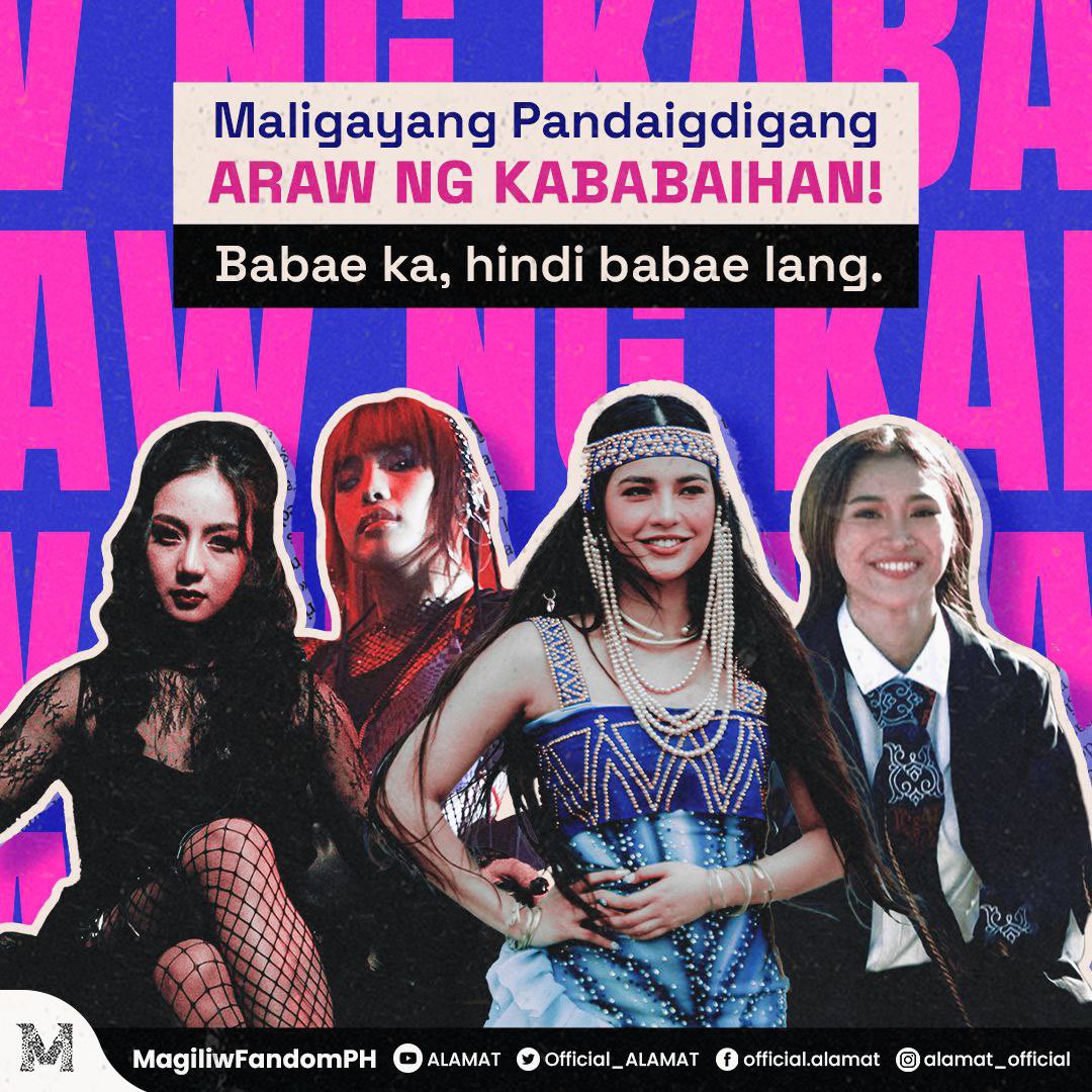 Magiliw_OFC's tweet photo. Magiliw na pandaigdigang araw ng mga kababaihan 🌸

Sabay sabay natin ipagdiwang ang lakas, katatagan, at kinang ng kababaihan saan mang dako ng mundo.

Comment or QRT with your favorite women's empowerment quote.

#InternationalWomensDay2024 #AbanteBabae #ALAMAT #MagiliwFandomPH https://t.co/KoSHSuy7LV