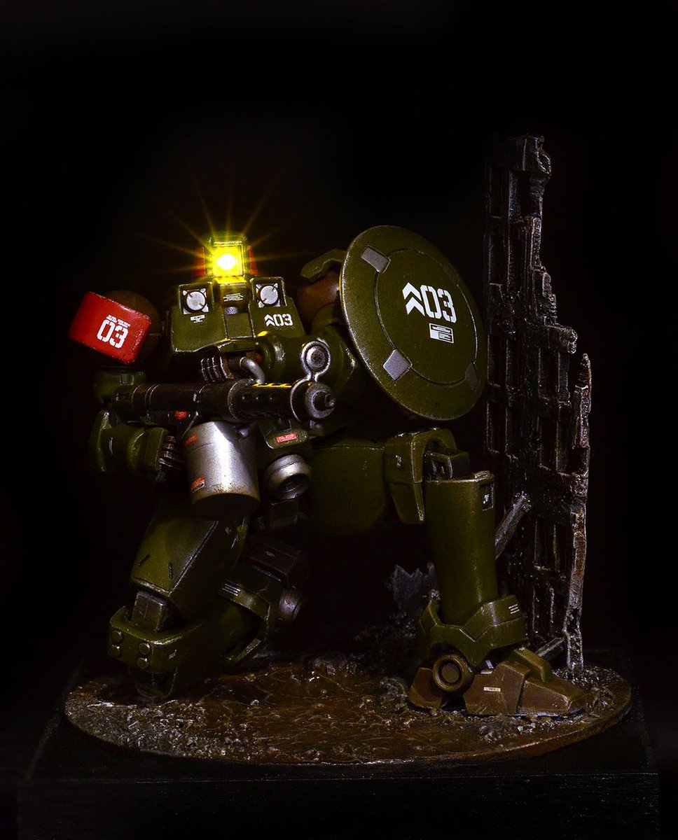 ohgodnotbears's tweet photo. HG Leo Diorama (With LED!)

#Gunpla https://t.co/rNBReWwL4x