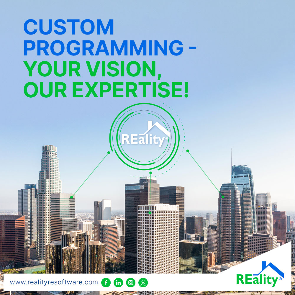 REalityREsftwr's tweet image. 💻🌐 Explore the realm of #CustomProgramming with REality! Large R.E. companies trust us to bring visions to life quickly and cost-effectively.
#RealEstateInnovation