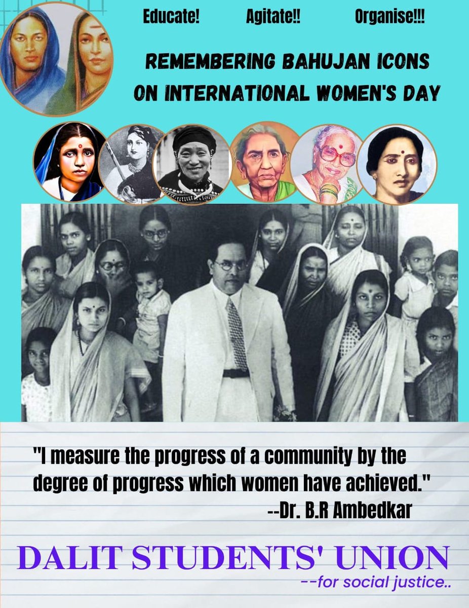 Remembering Bahujan icons on international women's day