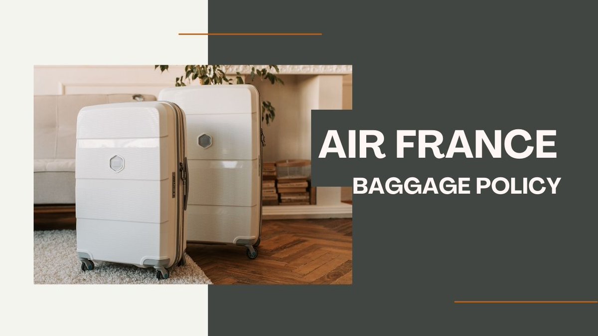 1901Jamesnancy's tweet photo. Air France's baggage policy outlines the regulations and allowances for passengers traveling with the airline. The policy typically includes specifications on the number of bags allowed
Click the link 
https://t.co/JjBlDIGYkF
#baggagepolicy #airfrance #travel #flyhigh #airline https://t.co/lHvONrpQbf