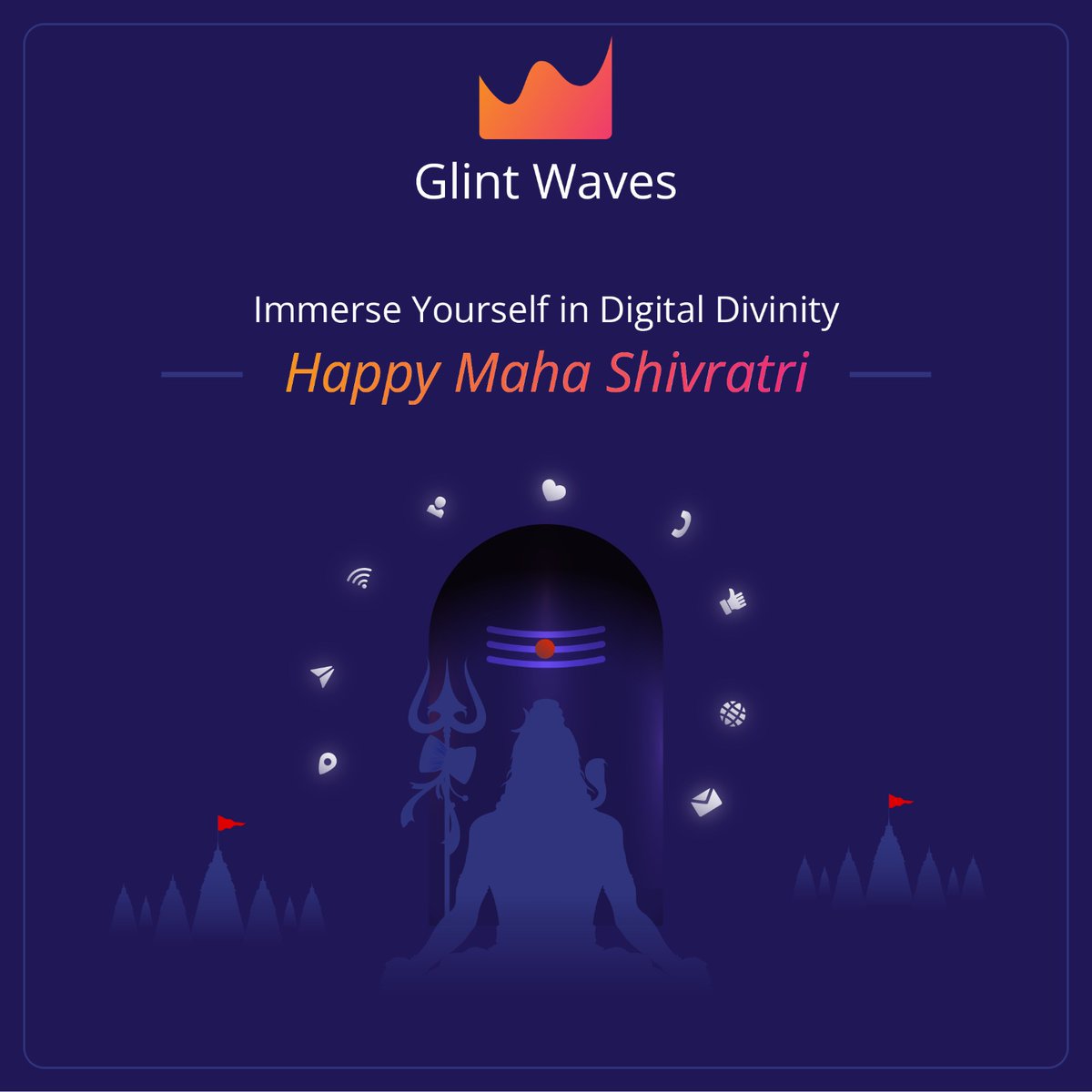 May this auspicious Mahashivaratri be filled with divine blessings from Lord Shiva for you.

#Mahashivaratri #Digital #DigitalMarketing #GlintWaves