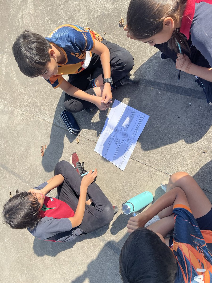 aashiyadb's tweet photo. Using Peel the fruit strategy, G6 students unfolded the PYP elements of Puberty unit. 
An outdoor environment was chosen by them to reap Heath benefits and get sun exposure. 
#choice #health https://t.co/sMcWbqxVGg