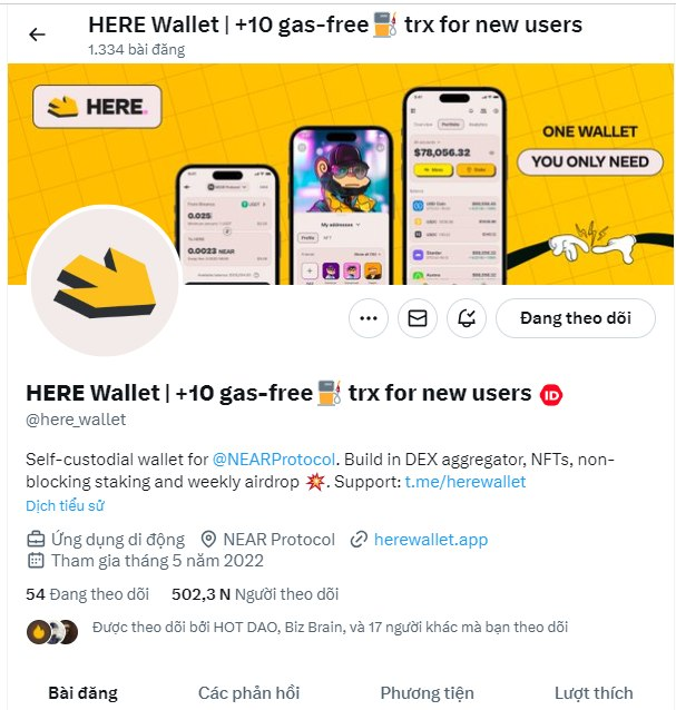RichDadBui's tweet photo. #HOTCOIN là gì sao tôi lại nói nhiều về nó?
1. Là game kết hợp giữa người dùng #Telegram ( đông như quân nguyên mông) và nền tảng blockchain - đây chắc sẽ là trend trong thời gian tới game chơi bằng tài khoản telegram
2. Ai là người tạo ra game này: đó chính là chủ của dự án ví #HERE hỗ trợ quản lý và giao dịch của các tài sản trên nền tảng #NEAR
3. Những sàn nào hỗ trợ nạp rút tiền (usdt, near) bằng địa chỉ ví có đuôi .tg - đây là địa chỉ ví do đội HERE tạo ra khi kết hợp giữa usename của telegram với blockchain: #Binance, #OKX, #Coinbase, #Bybit, #Gate, #MEXC, #Bitget, #Crypto
4. Ai đã shill dự án game #HOT này: đó chính là twitter của #NEAR
5. Cách để sở hữu #HOT coin đến thời điểm hiện tại: DUY nhất chỉ có 1 cách là tham gia vào đào miễn phí (chỉ mất phí mạng giao dịch ở blockchain khi bạn claim #HOT về ví của mình - dùng đồng NEAR để trả phí mạng cho việc claim này - phí mạng near thì siêu rẻ chỉ khoảng 0.00067 - 0.0007 Near tính giá Near ở thời điểm hiện tại 5.4$ thì 1 lần claim chúng ta mất khoảng 0.004$)
Link tham gia đào ở đây: https://t.co/z4eY8Fa3Zt
5. Hiện đồng #HOT giao dịch thế nào: chưa mua bán và chuyển ví được bạn chỉ có thể tự đào để sở hữu nó, muốn mua cũng ko được, muốn bán cũng không được.
Vậy thì đào đồng #HOT này làm gì?
6. Usecase của #HOT:
- Dùng để tham gia các game khác của đội dự án #HERE vẽ ra
Lần 1: cho mọi người mở box bằng đồng #HOT và trong box nhận được giá trị bằng đồng USDT, NEAR hoặc AURO (quy ra tiền luôn)
Game 1: này tính ra đội DEV đang mua lại HOT với giá loanh quanh khoảng 10-14$/1HOT (vì mỗi box mở ra nhận được giá trị $$$ tương ứng như vậy)
- Game 2: dự án ra mắt #HOT #Launchpad và dùng đồng #HOT để mua token các dự án đó.
Ngày 06/03/2024 dự án ra mắt Laucnhpad đầu tiên là meme coin có tên #UWON với giá bán là 0.1HOT = 1UWON và tính ở hiện tại giá 1uwon = 3$ ( đồng nghĩa với việc nếu anh em nào mua dc ở thời điểm Launchpad thì tính giá trị quy ra ở thời điểm hiện tại là 1HOT = 30$)
- Và danh sách sẽ còn rất dài nữa cái này chúng ta sẽ chờ thời gian trả lời
7. Thông tin về tokenomic: comingson - nghĩa là chờ và chưa có thông tin cụ thể về max cung là bao nhiêu và có bán hay phân phối cho bên nào không
Hiện tại dựa vào phân tích dữ liệu onchain hệ sinh thái #NEAR chỉ biết rằng:
- Tổng cung: 9.261.671 $HOT đã được mint ra
- Hodler: 2.331.407
8. Having: độ khó khi khai thác #HOT coin sẽ tăng gấp đôi. nghĩa là tốc độ đào của mọi người sẽ giảm 1 nửa bắt đầu từ ngày 10/03/2024
Với 1 số thông tin như vậy cho các bạn tham khảo về dự án #HOT này
Anh em nào muốn chơi game thì bấm vào đây để chơi https://t.co/z4eY8Fa3Zt (miễn phí mà lại có tiền - sao không chơi)
Anh em nào đã chơi rồi mà chưa tham gia vào làng #HOT nào thì có thể vào làng của mình để chơi nhé
Link join làng: https://t.co/Kll3Bzq9dw