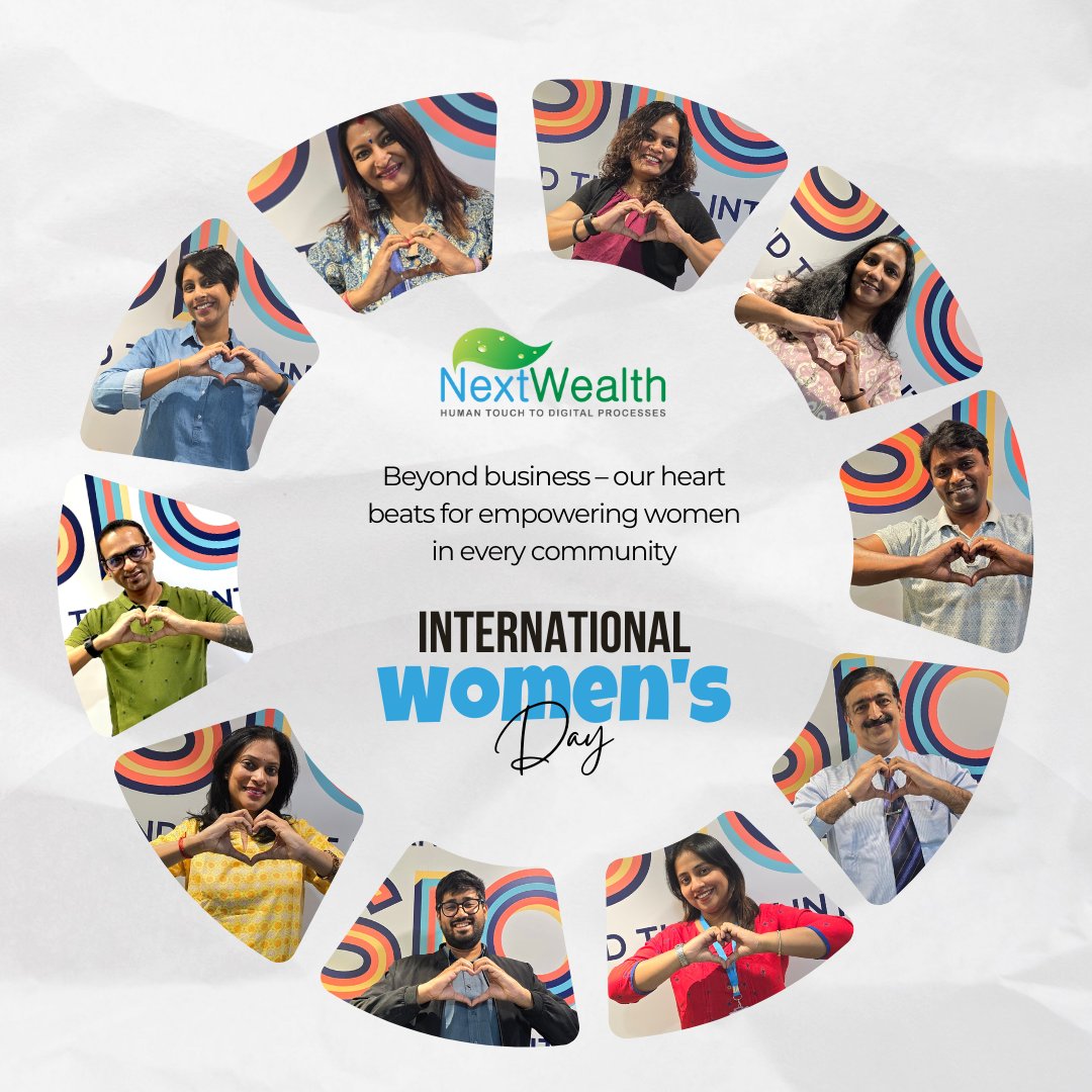 NextWealth's tweet photo. Happy International Women’s Day
This year's theme for International Women's Day, "Inspire Inclusion," resonates deeply with us. Through Maitri, our unique women development program, we strive to inspire inclusion.#InternationalWomensDay #InspireInclusion #NextWealthWomen #IWD2024 https://t.co/uNMW8vFIKr