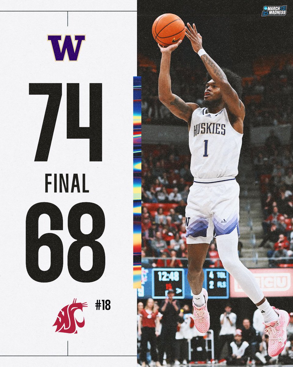 WASHINGTON UPSETS NO. 18 WASHINGTON STATE 😳

The Huskies spoil senior night in Pullman with a big win over the Cougars 👀