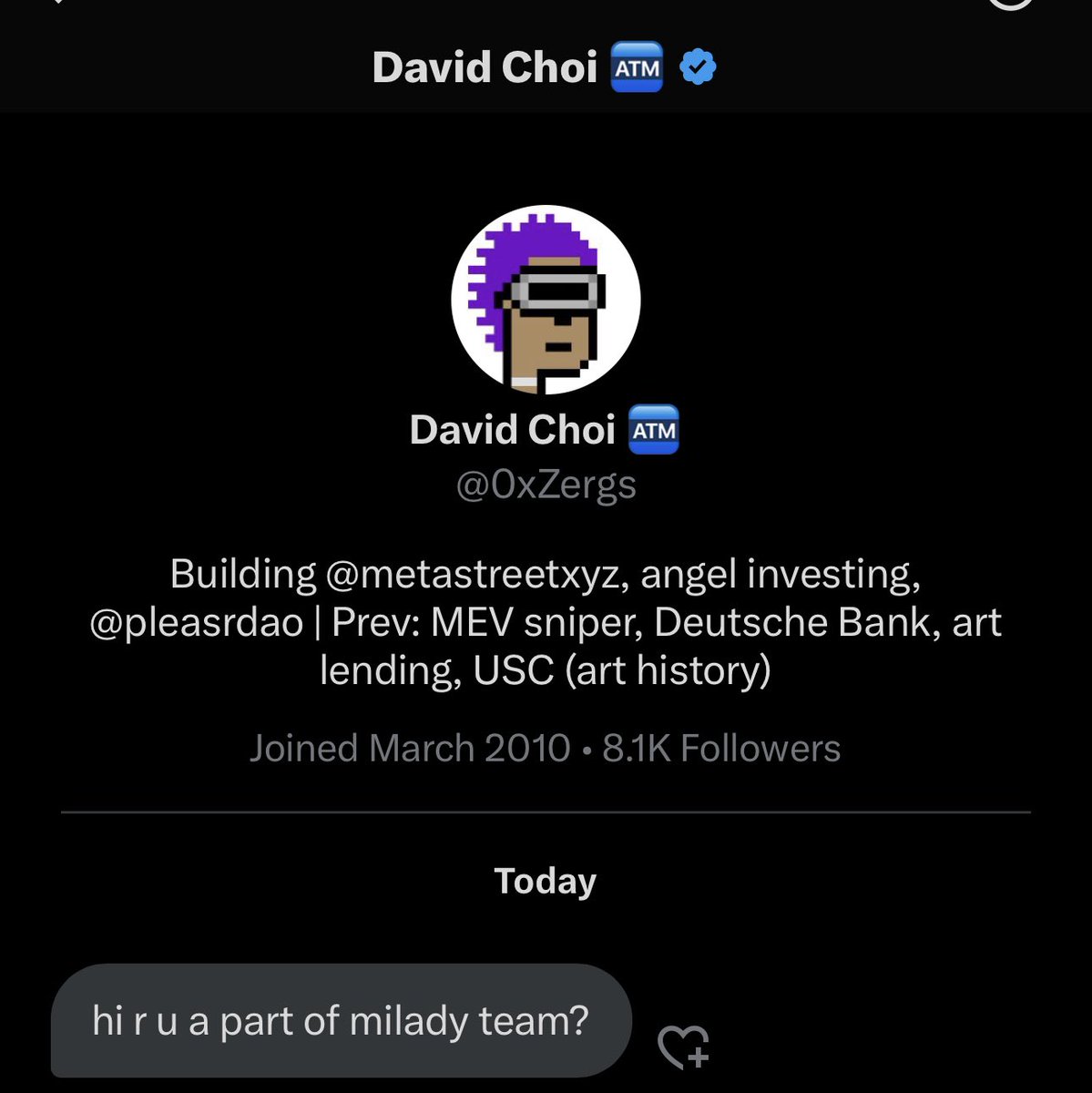 Coffee and 26 others followed you tweet media