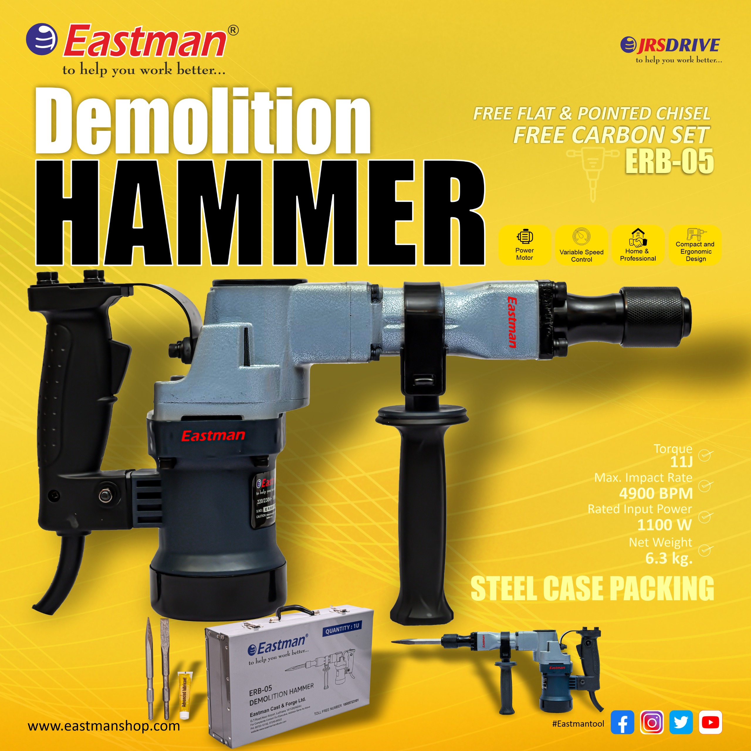 Eastman hammer drill deals