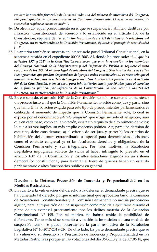 EpicentroNews's tweet photo. #Urgente Existe Jurisprudencia que anula votaciones que incluyen a miembros de la comisión permanente, el ex congresista Guillermo Bocángel logró en el Poder Judicial vía acción de amparo se declare nula la resolución de acusación constitucional, debido a votos de miembros de la comisión permanente.

Juez considero a titulares y suplentes de la comisión permanente como IMPEDIDOS de votar, además resaltó que comisión permanente actúa como parte acusatoria contra imputado, y por consiguiente no puede ser juez y parte.