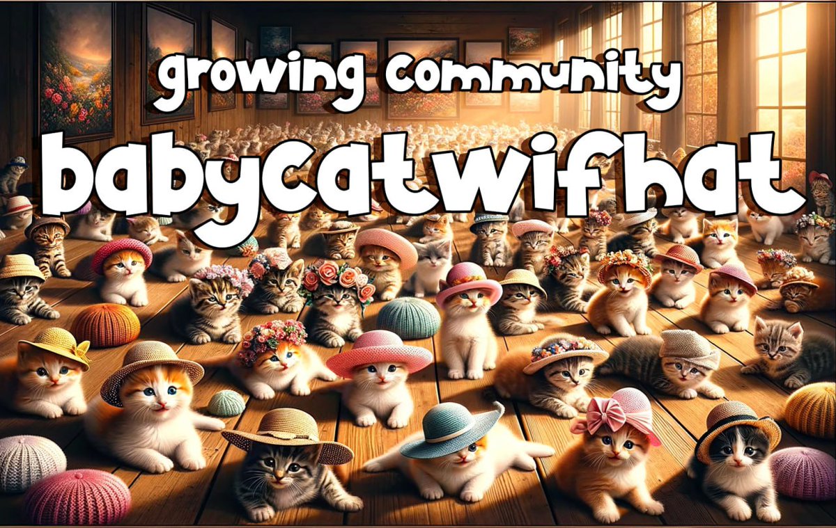BABYCATWIFHAT tweet media