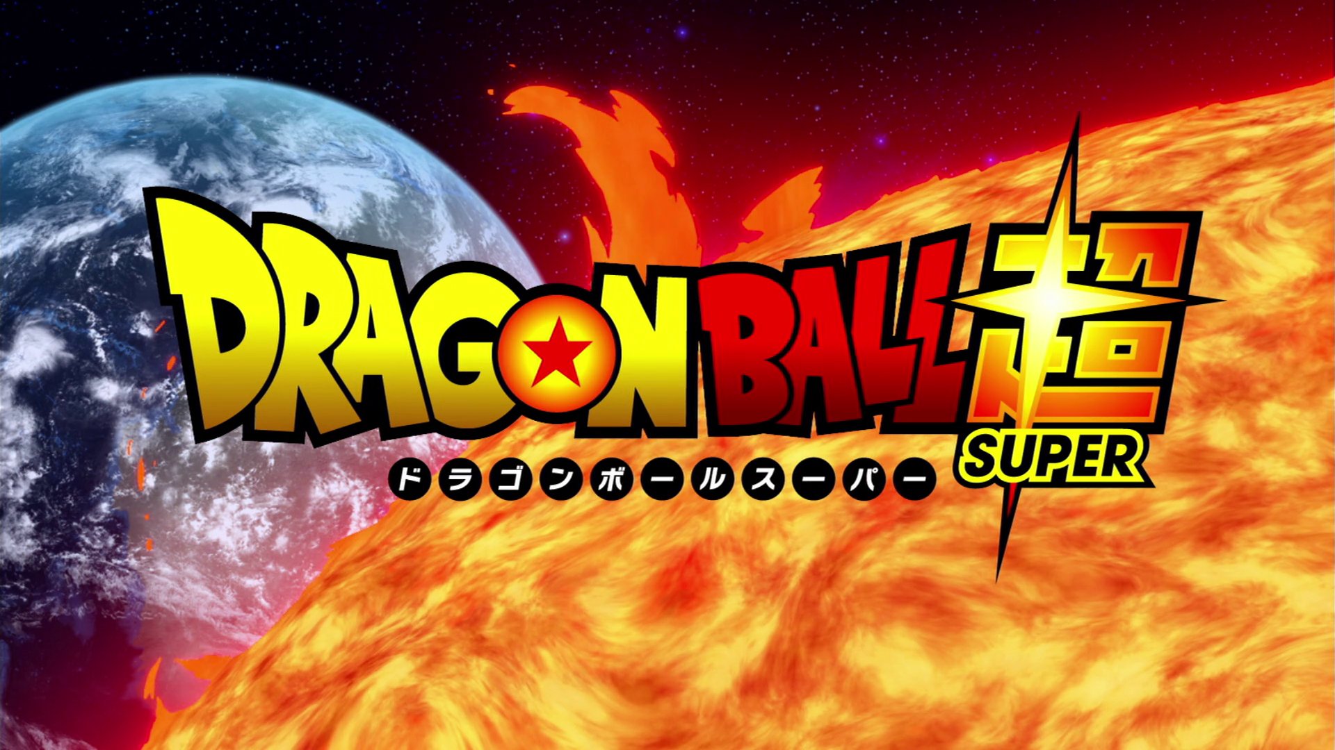 Screenshot opening Dragon Ball Super