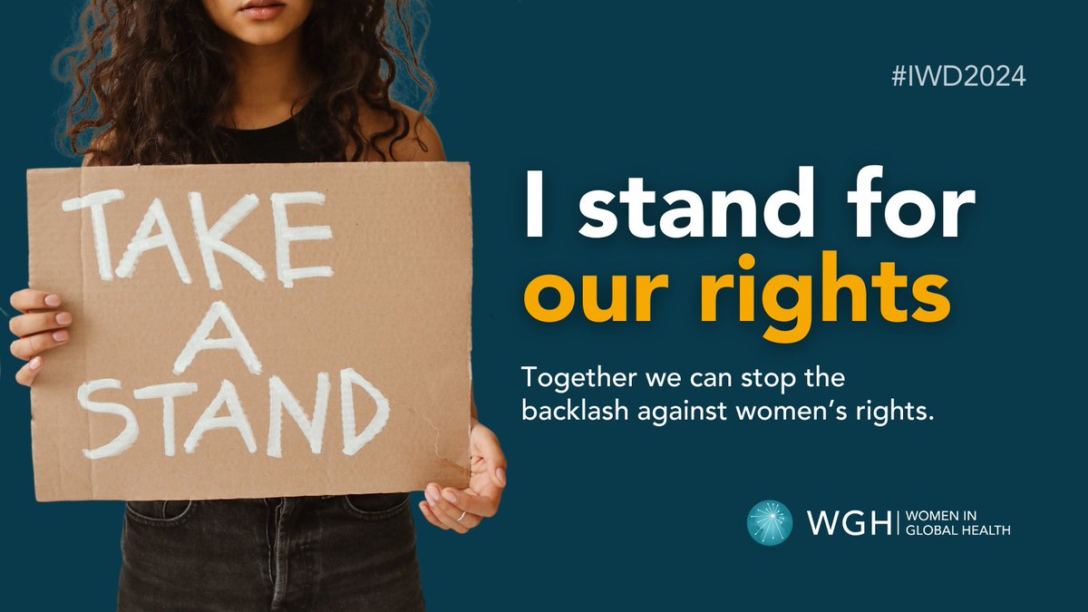 This #IWD2024, women all around the world #TakeAStand to fight for women’s rights and gender equality. Only together can we overcome the backlash against women’s rights. Listen to our movement's voices 👉 bit.ly/48MpUxI
