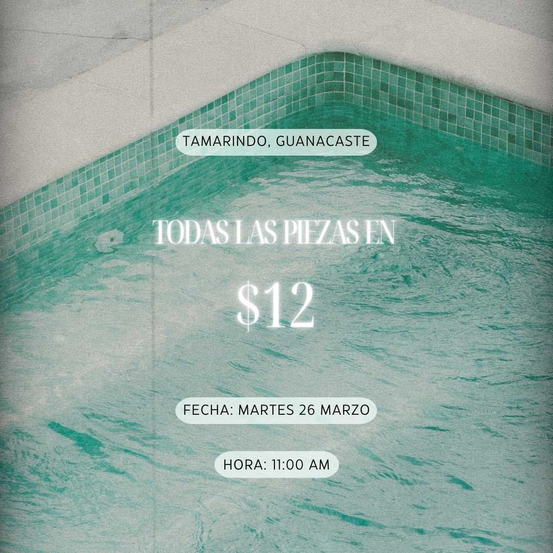 BIKINIS EN $12, pero esta vez los llevamos hasta Tamarindo! 
Vamos a estar literalmente en la playa🤌🏾