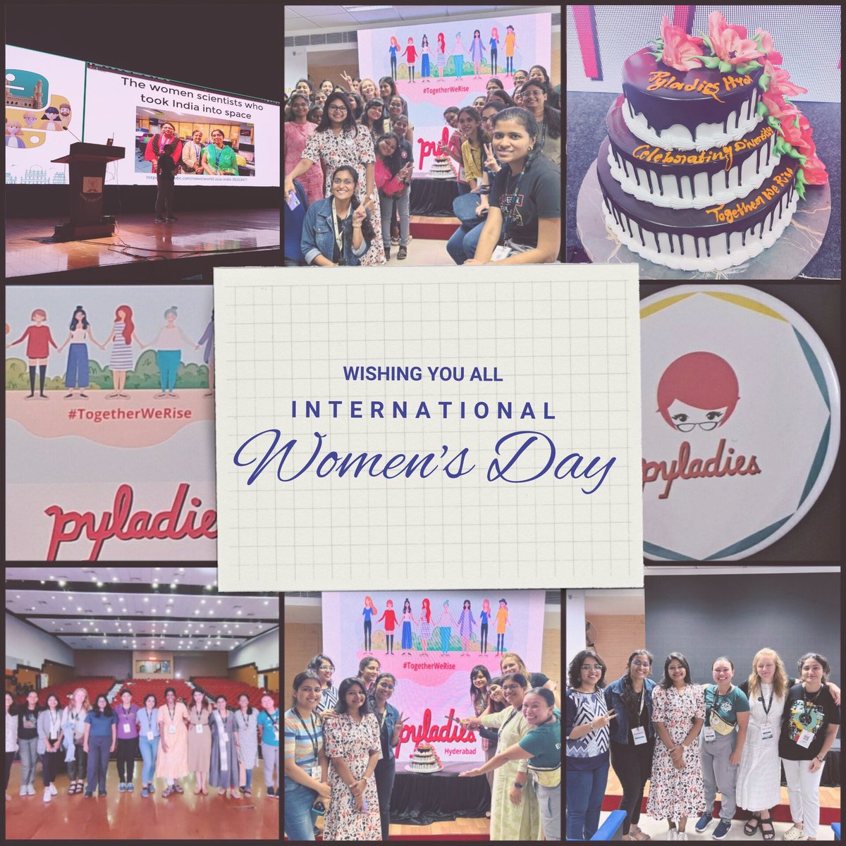 pyconindia's tweet image. 🎉🐍 On International Women's Day, let's applaud the amazing women shaping the Python community. Your code is inspiring change and breaking barriers!💻✨ 
#IWD2024 #WomenInPython #InternationalWomensDay
#pythonprogramming