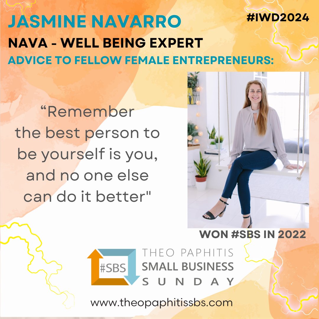 TheSBS_Crew's tweet image. The #SBS network is made up of 80% fantastic female entrepreneurs who we celebrate today. We reached out to them to share their with advice fellow female entrepreneurs and thanks to @Withnava for sharing theirs... #IWD2024 #IWDxSBS