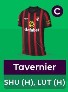 NathanBaconFC's tweet photo. It’s Double Gameweek Time 🥵🥵🥵

1000 likes and I will Captain Tavernier 👀

#FPL https://t.co/eQM4Fz30fE