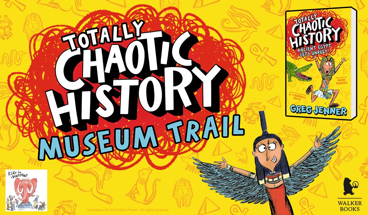 Join #TCHMuseumTrail from @kidsinmuseums & @walkerbooksUK this Easter! 
  
Explore intriguing Ancient Egyptian artefacts, pretend to be a pharaoh & decide what to take to the afterlife & learn about gods and goddesses.   

Find out where to take part: bit.ly/3OTvcAr