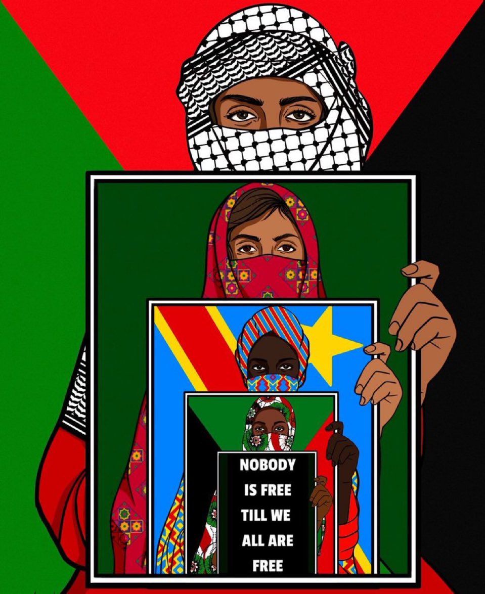 Nobody is free till we are all free ✊🏽