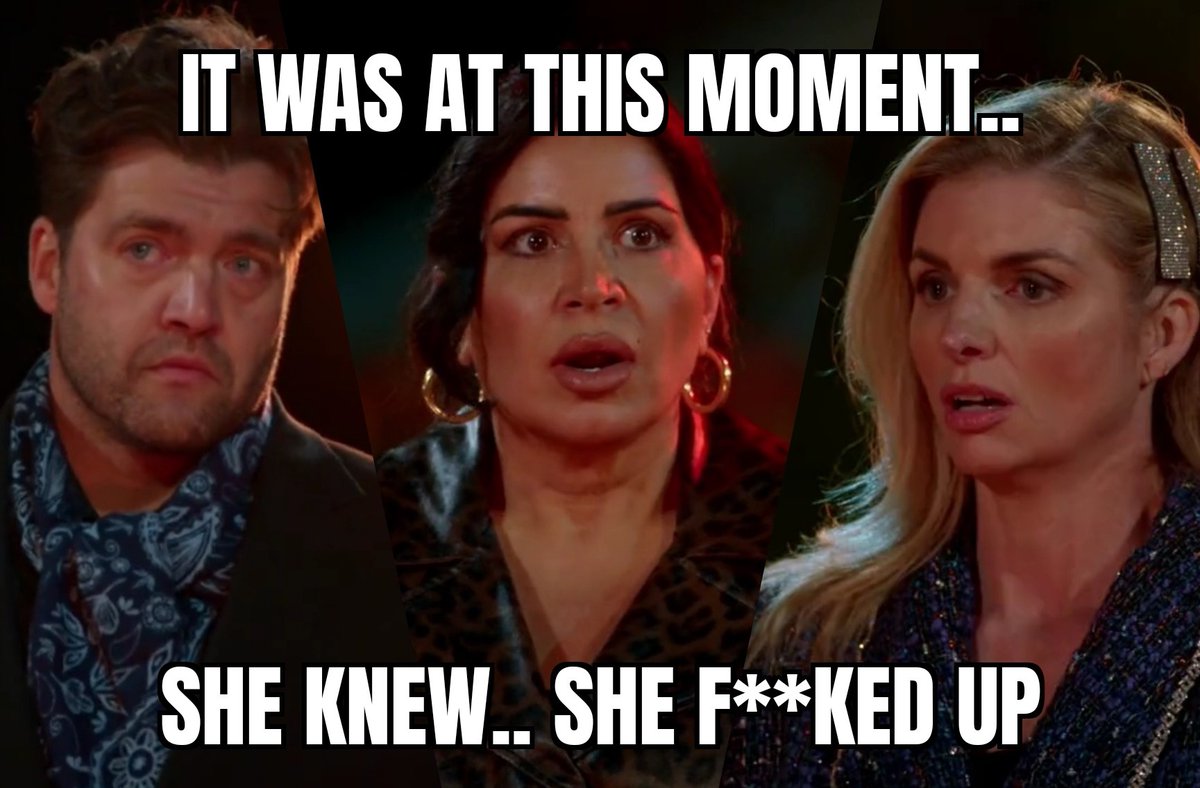 twnty_three's tweet photo. When she realize the duo in finale. #TheTraitorsUS #TheTraitors https://t.co/wrJN4SvuYR