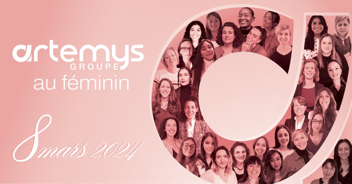 Et si le <a href="/groupeArtemys/">groupe Artemys</a> se conjuguait au féminin ? Richesses de notre groupe, les femmes ont toute leur place dans le secteur de l'#IT ! 
Et en cette Journée du 8 mars, nous sommes particulièrement fiers de vous mettre à l’honneur !
Belle #Journeedelafemme à toutes✨
#GirlPower