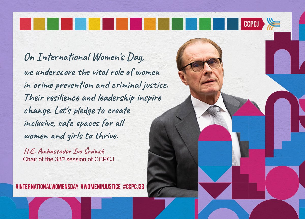 #CCPCJ32 Chair wishes everyone a happy #InternationalWomensDay ! #IWD2024 #InvestinWomen