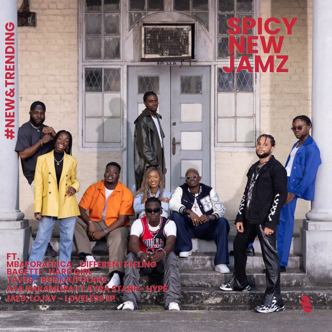 SpicyModelHQ's tweet photo. New Music Friday with @mbaforafrica 23 All stars

Listen here; https://t.co/DQYde1mygz

#DifferentFeeling #SpicyNewJamz https://t.co/iZtcCRJs1H