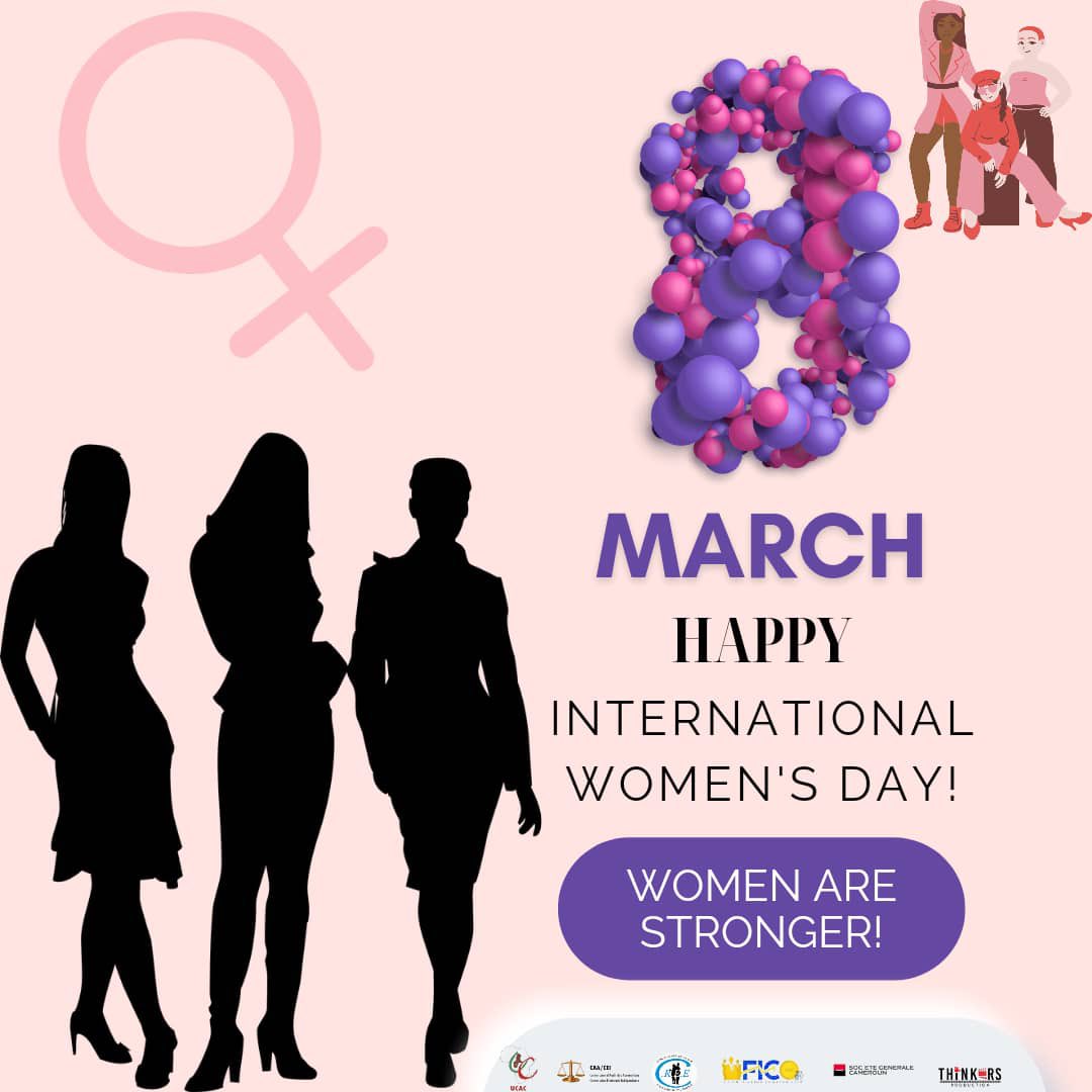 fico_ucac's tweet photo. Parce qu'elle est celle qui nous fait vivre, donnons à la femme la reconnaissance qu'elle mérite 🥰. Bonne fête des droits de la Femme 💙🤍💛 https://t.co/8MwjhMnfWN