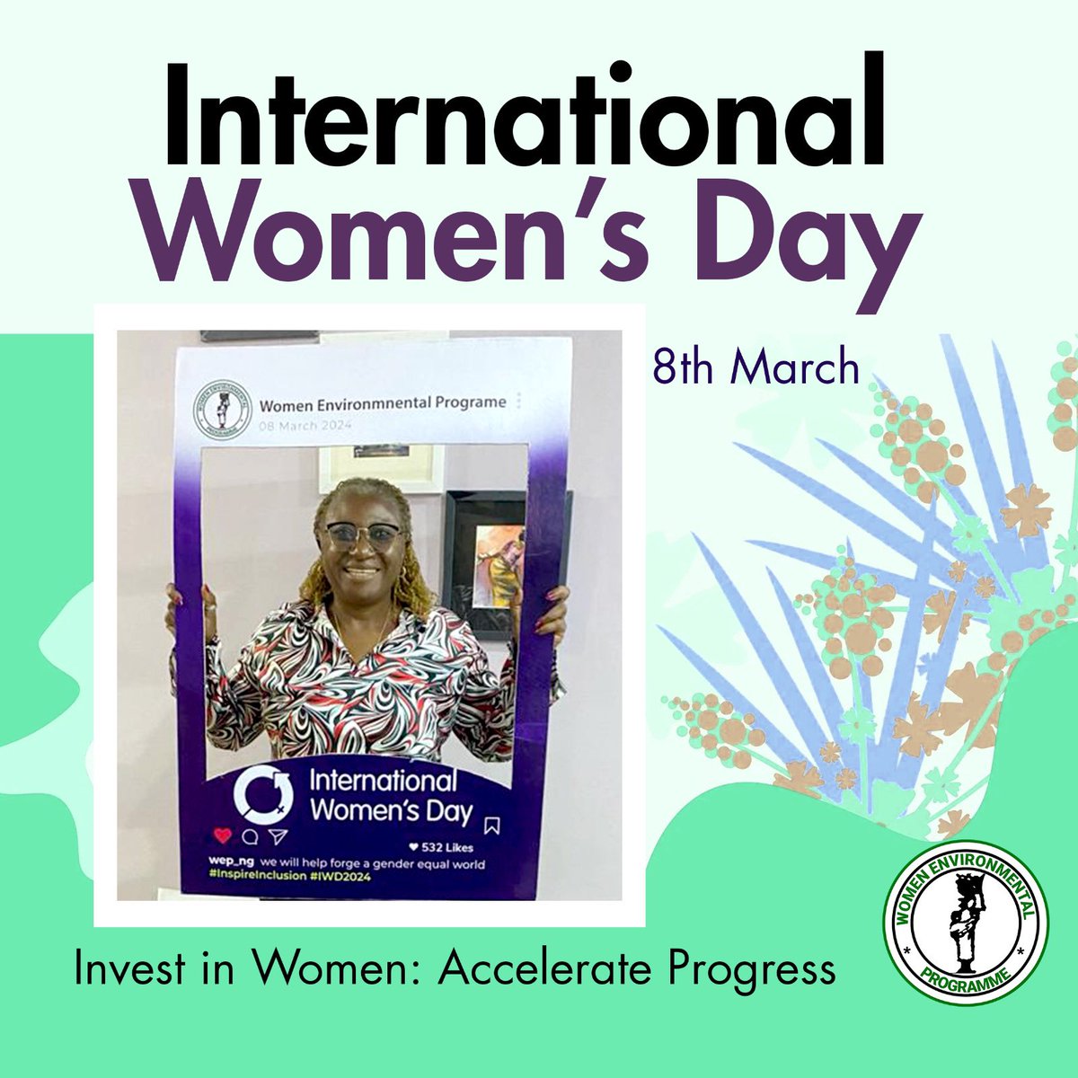 Let's commit to breaking down barriers, challenging stereotypes, and creating an enabling environment where every woman will thrive and reach her full potential. Let us #InvestInWomen #AccelerateProgress #IWD2024 #InspireInclusion