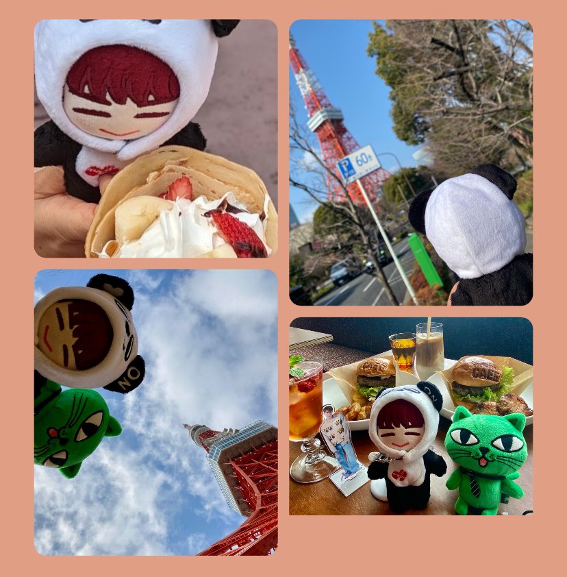 chuppy_chuppy_'s tweet photo. 行ってきたよ〜😆
MinjunLog巡り🩷
探偵🕵️♀️@paru80643853 ちゃんのおかげで無事にコンプリート💚
ありがとう🙏
私は運動してないのに、ジュンケイと同じもの同じだけ食べちゃった…😱
ちなみに🐼はNODE CAFEと逆方向から🗼アクセスしてますよ💨
#Jun_K
#2PM
#MinjunLog https://t.co/gvg0Zm9rS3