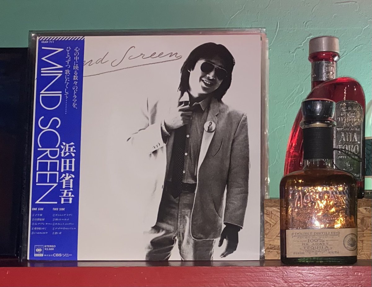 FALCON_NONDRAGS's tweet image. 今日のレコードは1979年リリース 浜田省吾でMIND SCREEN♪

1979年発売  4thアルバム

B2.朝のシルエット
1979年発売  7thシングル 
作詞・作曲: 浜田省吾/編曲:水谷公生
風を感じて-Easy to be happy- のB面

開店。

#レコード  #12インチ #12inch #33rpm  #浜田省吾 #barstingray